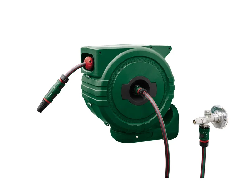 PARKSIDE® Enrouleur de tuyau mural. 25 m