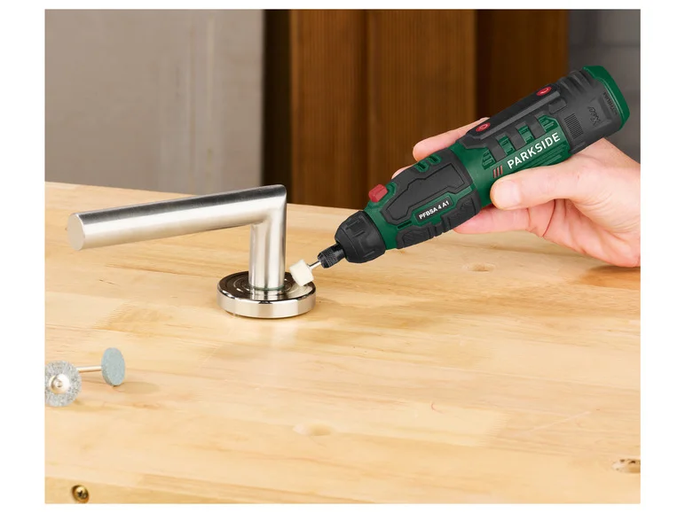 PARKSIDE® Meuleuse de précision sur batterie PFBSA 4 A1. 4 V