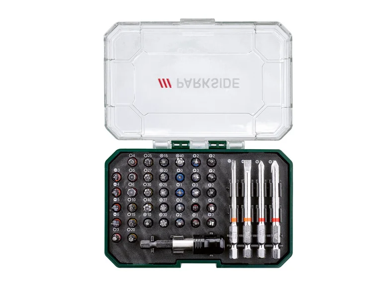 PARKSIDE® Set de clé à cliquet. embouts et douilles ou set d'embouts ou set d'embouts de tournevis à cliquet et de douilles