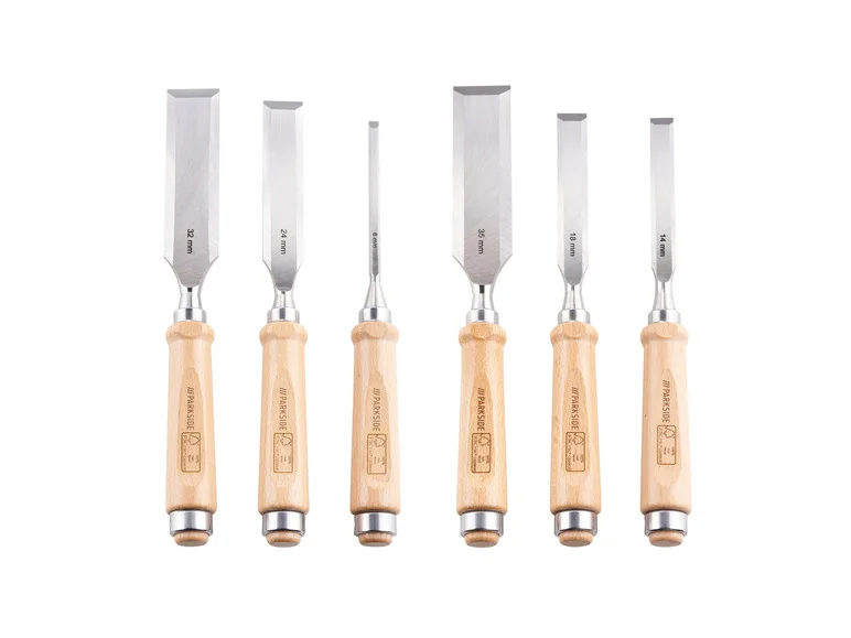 PARKSIDE® Set de 6 ciseaux à bois