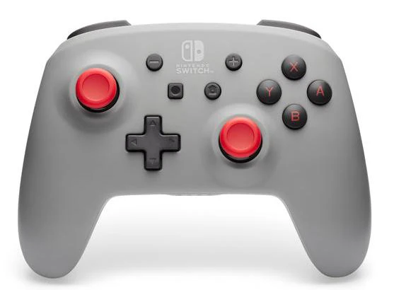 PowerA Trådløs Controller ‒ Retro Grå (Nintendo Switch)