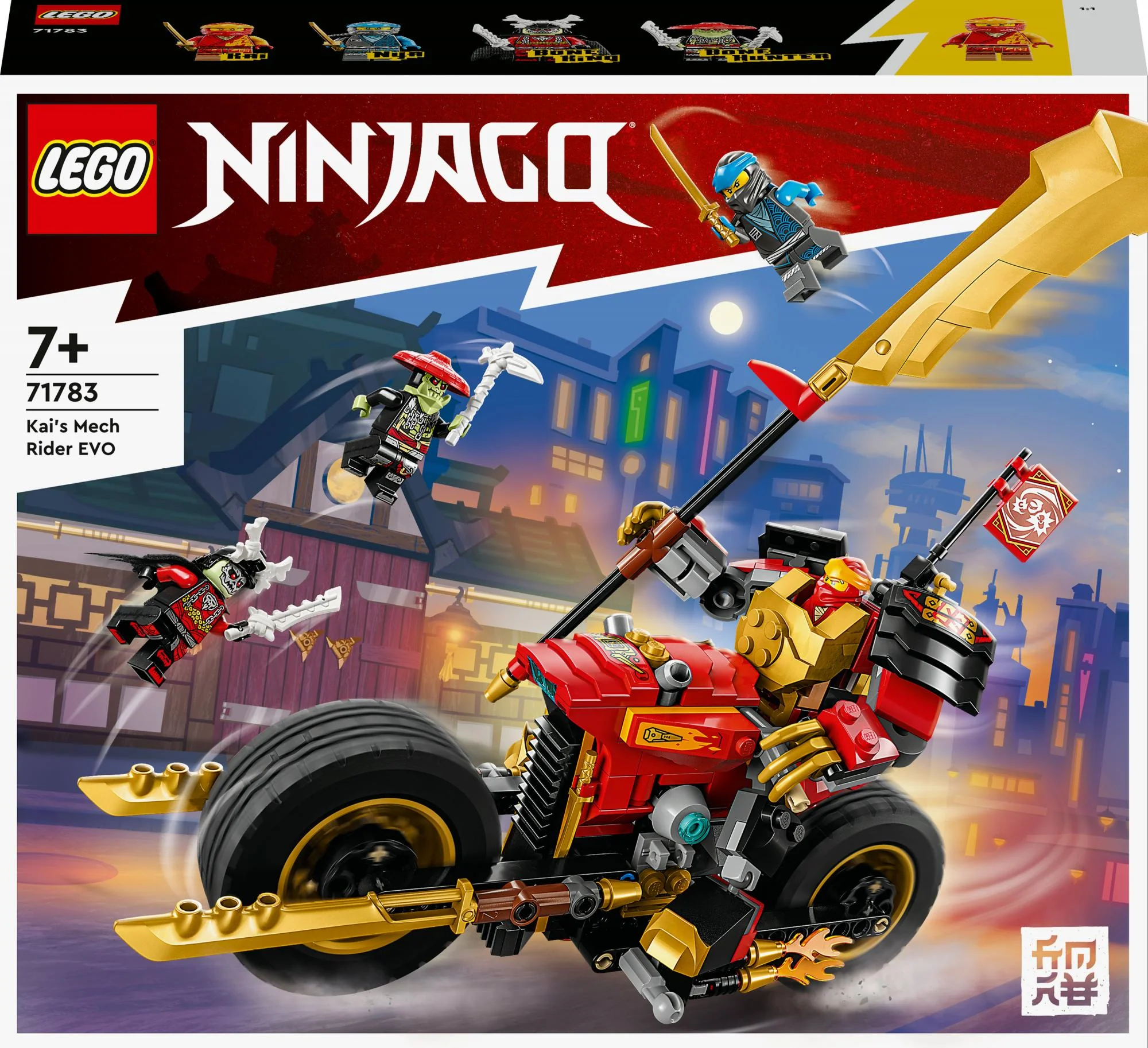 LEGO 71783 Ninjago Kais Mech Bike EVO