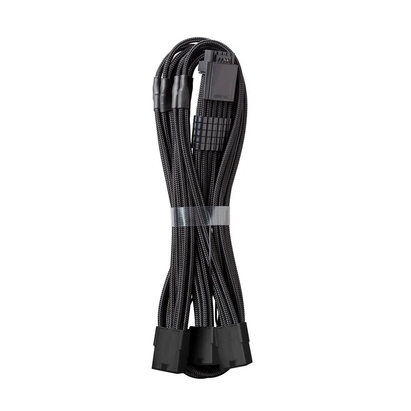 CableMod Pro ModMesh 12VHPWR auf 3x PCI-e Kabel – 45 cm. schwarz