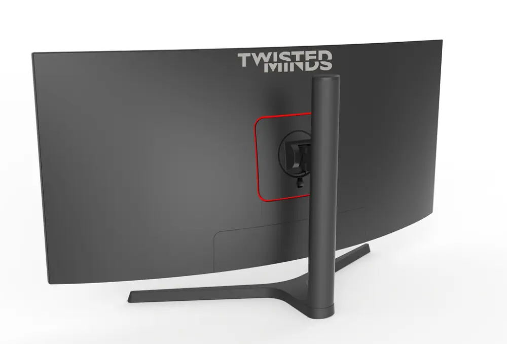 TWISTED MINDS CURVE GAMING MONITOR 34 WQHD - 165HZ