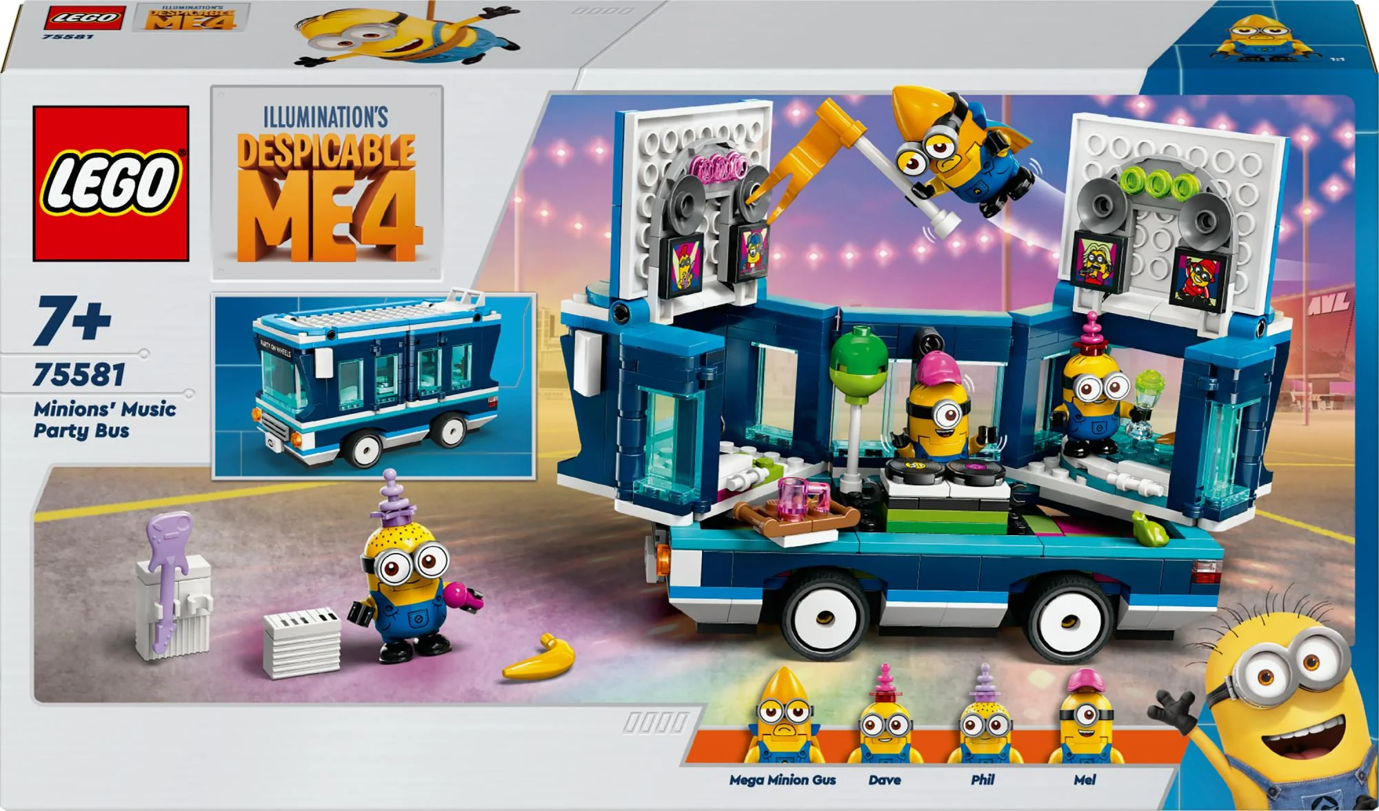 LEGO 75581 Minions and the Party Bus