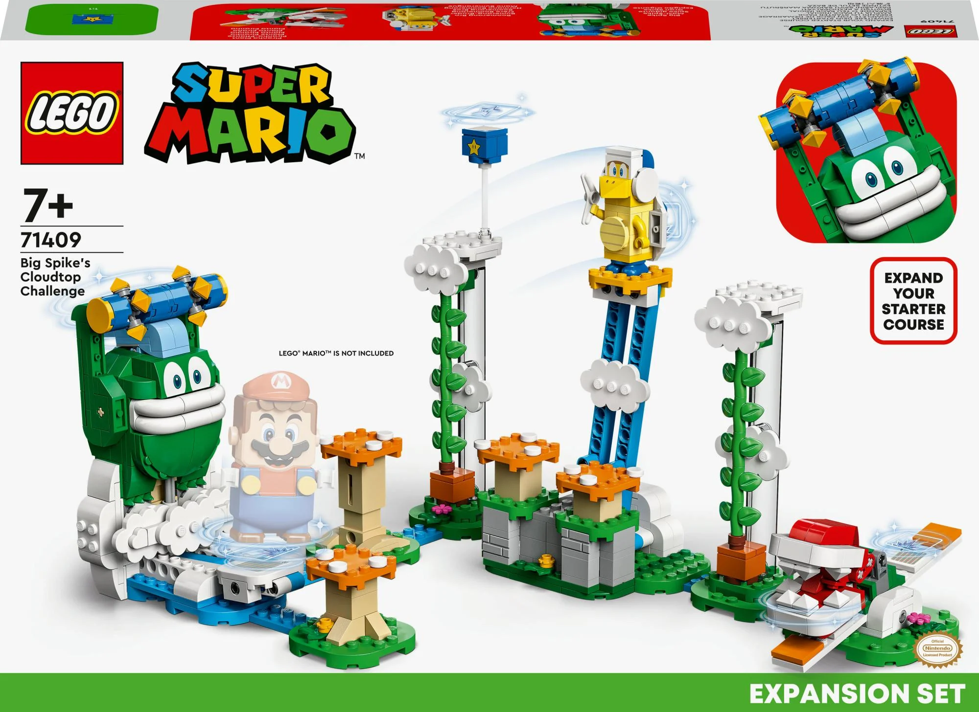 LEGO Super Mario - Big Spike's Cloudtop Challenge Expansion Set (71409)