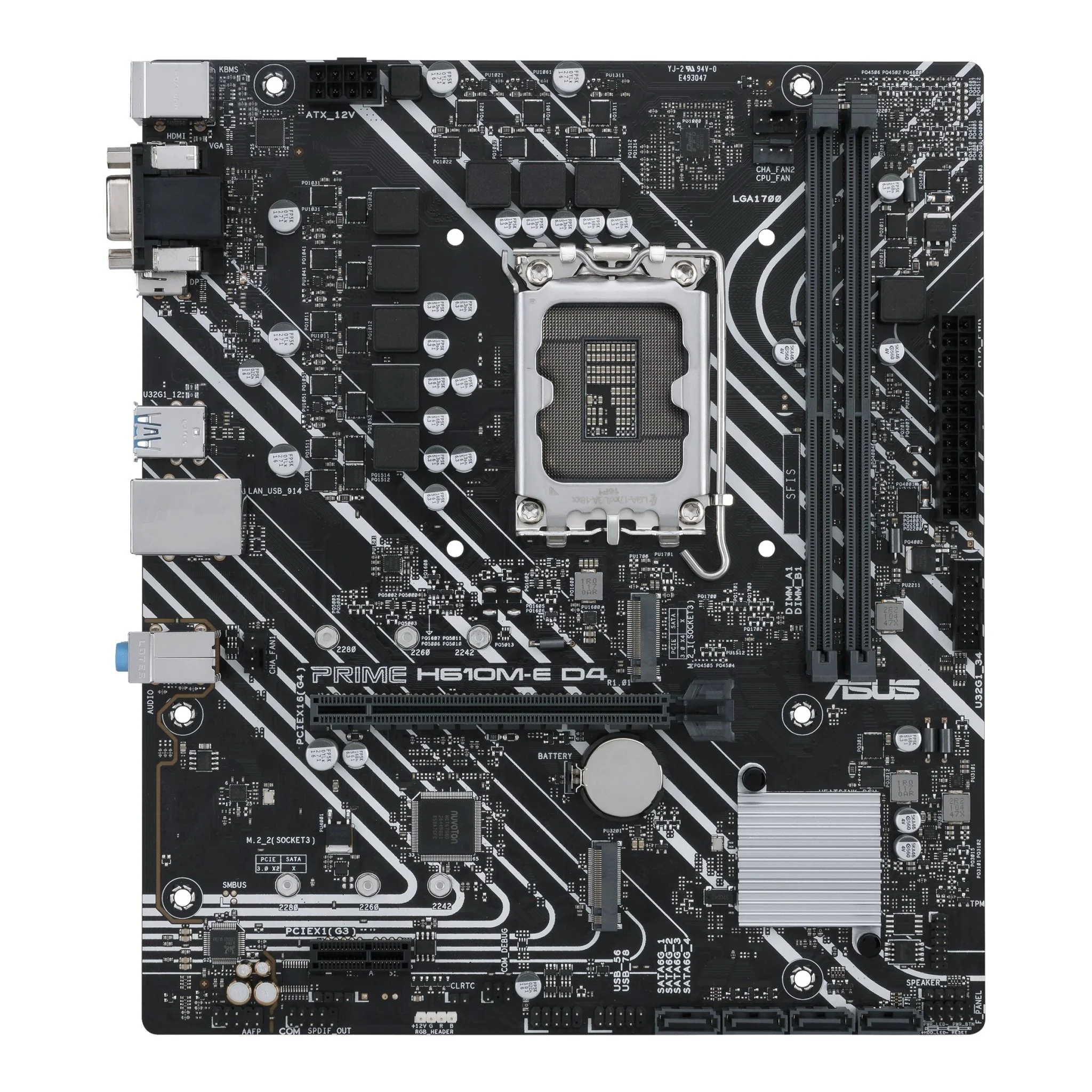 ASUS PRIME H610M-E D4 (mATX. H610. LGA 1700. DDR4)