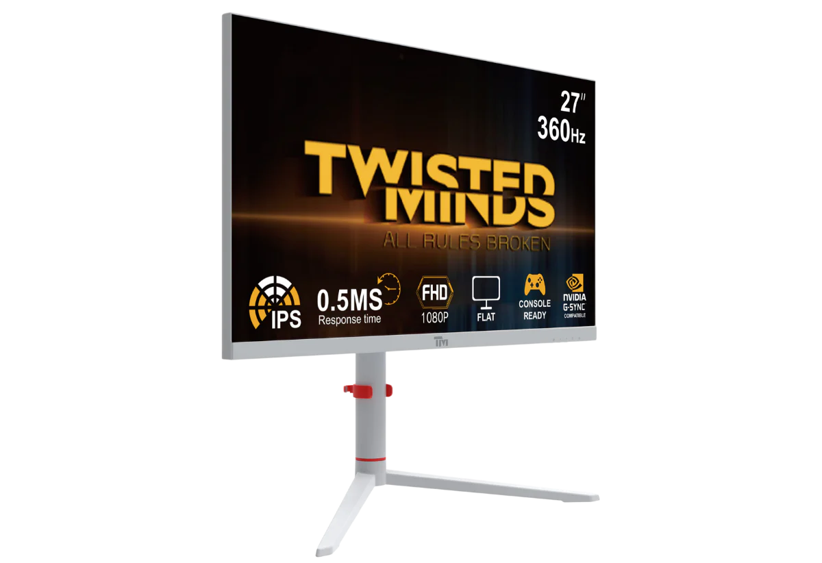 TWISTED MINDS ARTIC PRO SERIES 27 FHD - 360HZ - WHITE