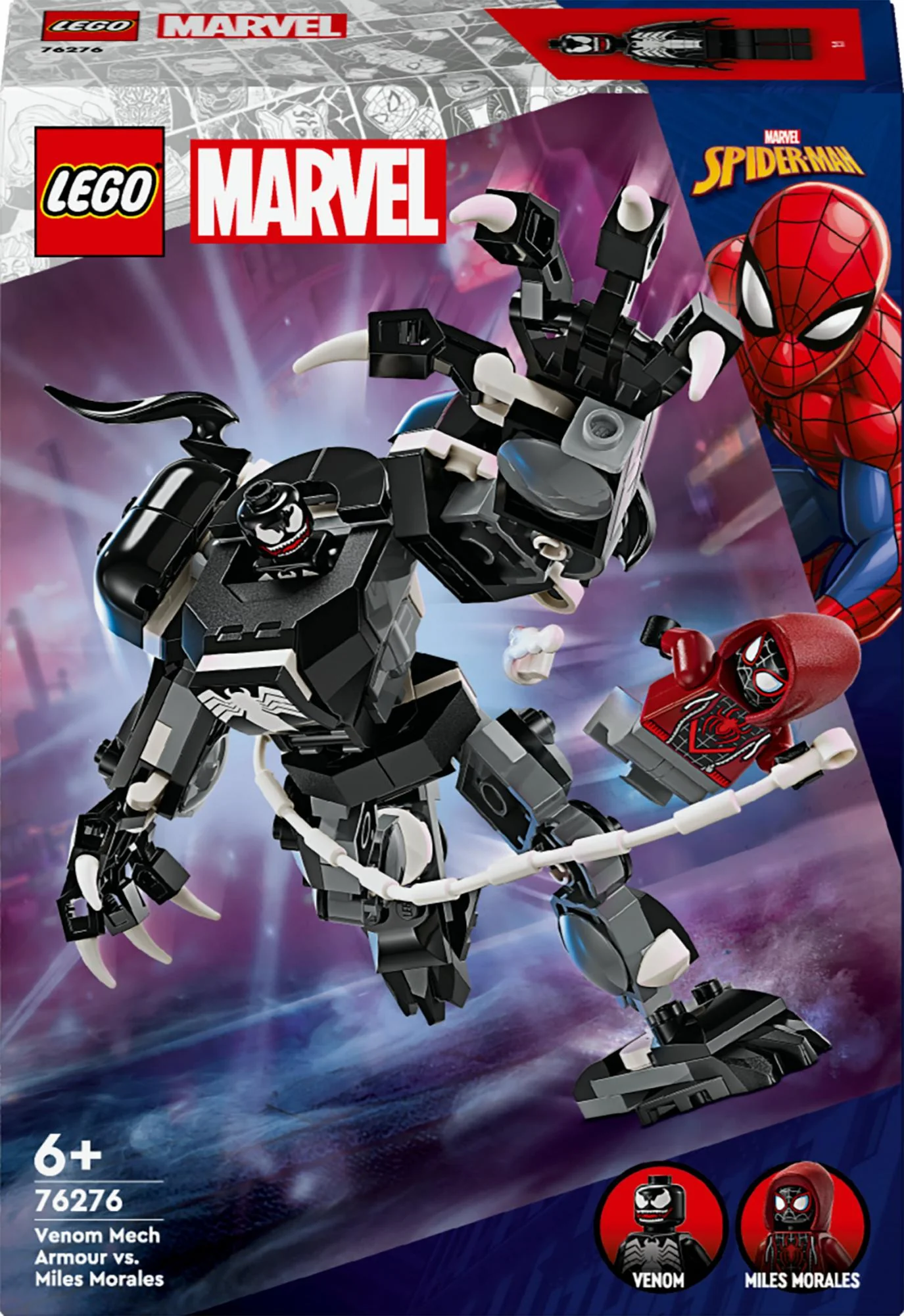LEGO Super Heroes – Venom Mech Armor vs. Miles Morales