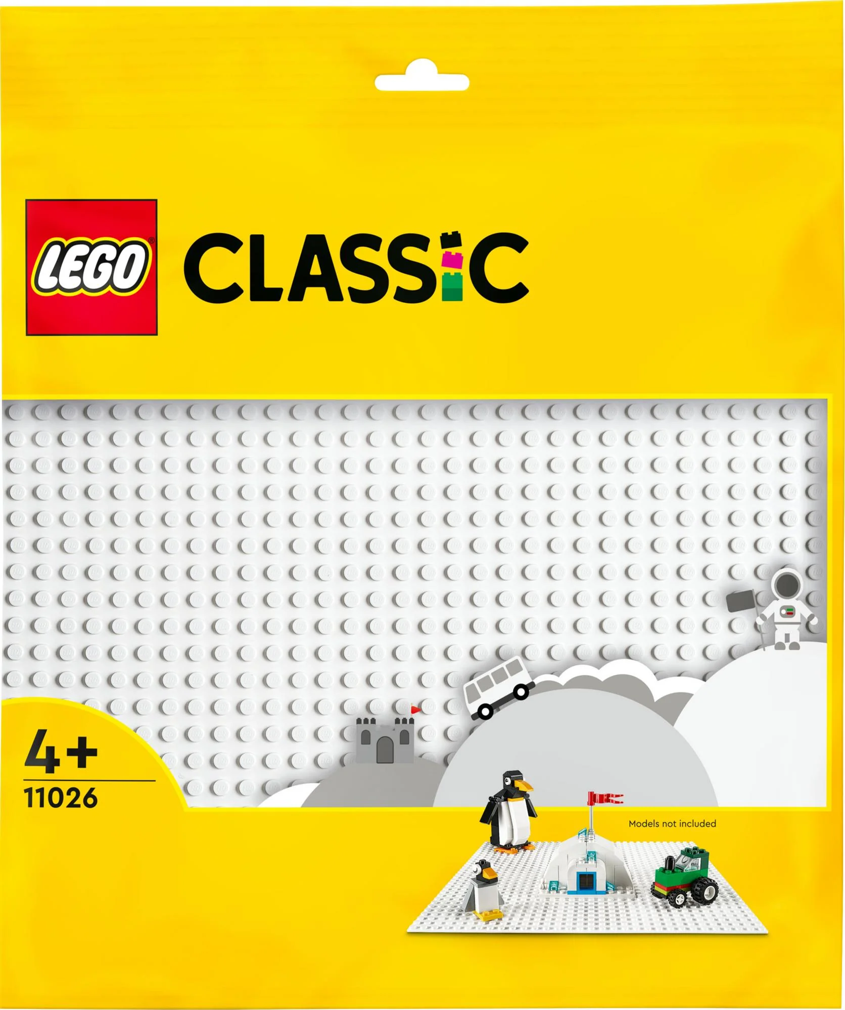 LEGO Classic - Hvid Basisplade (11026)