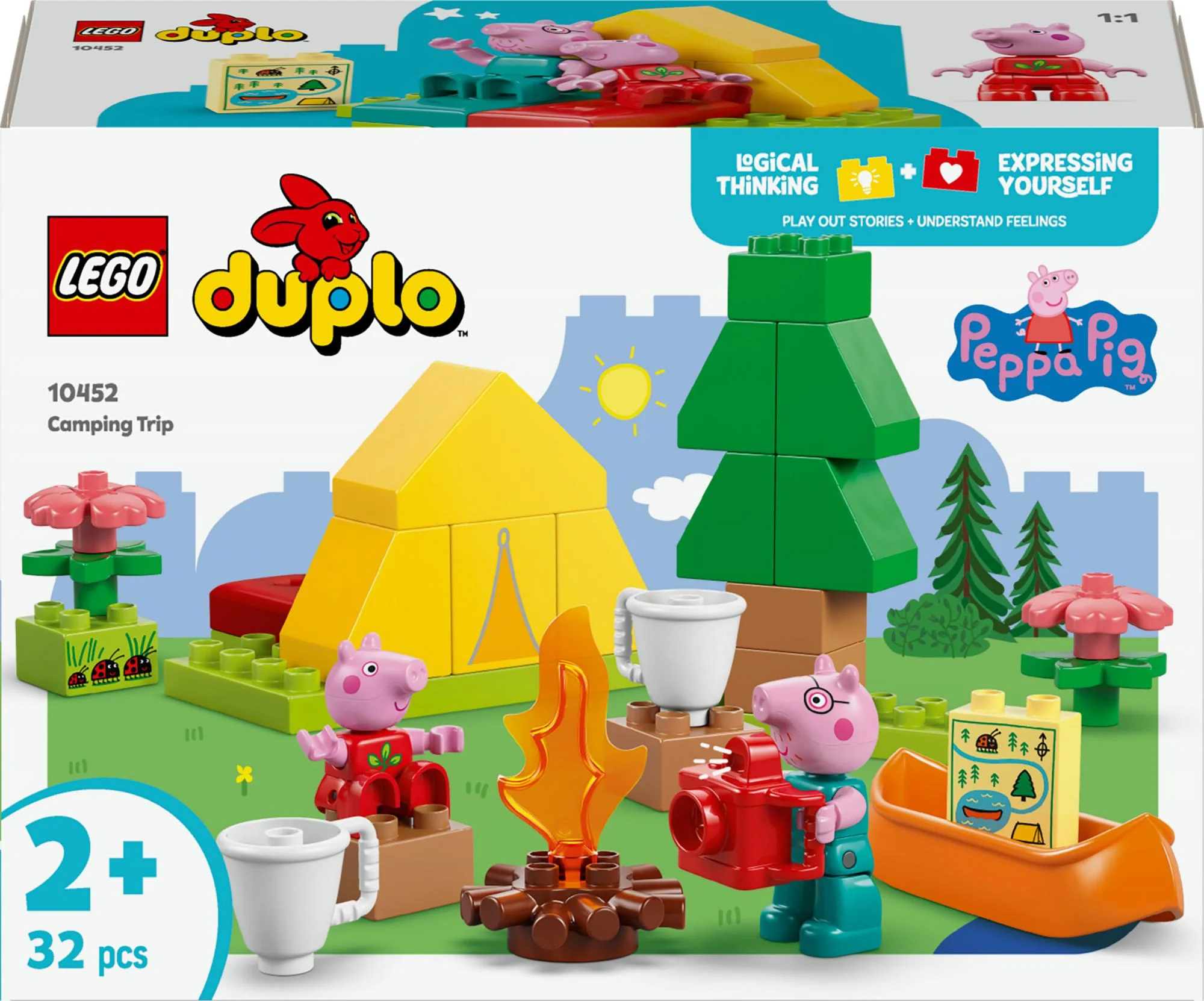 LEGO 10452 DUPLO Peppa Pig Camping Trip