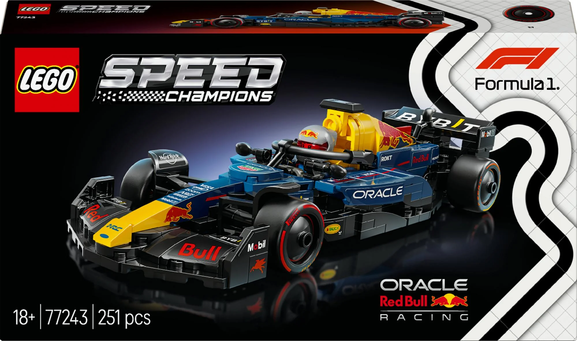LEGO 77243 Speed Champions Oracle Red Bull Racing RB20 F1 Racing Car