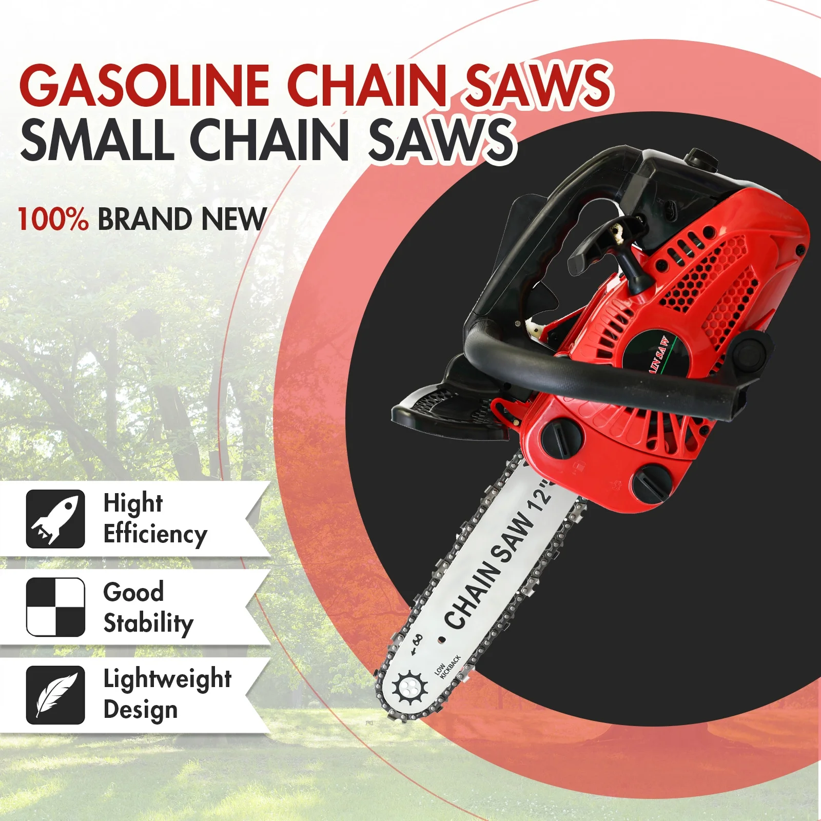 Baokaler Gas Chainsaw, 12