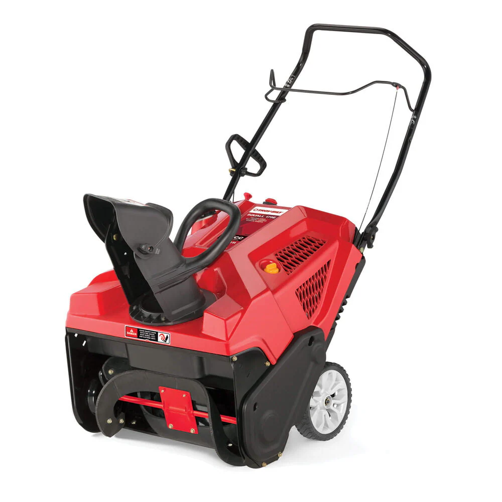 Troy-Bilt Squall 21 in. 179 cc Single-Stage Gas Snow Blower with Electric Start and E-Z Chute Control