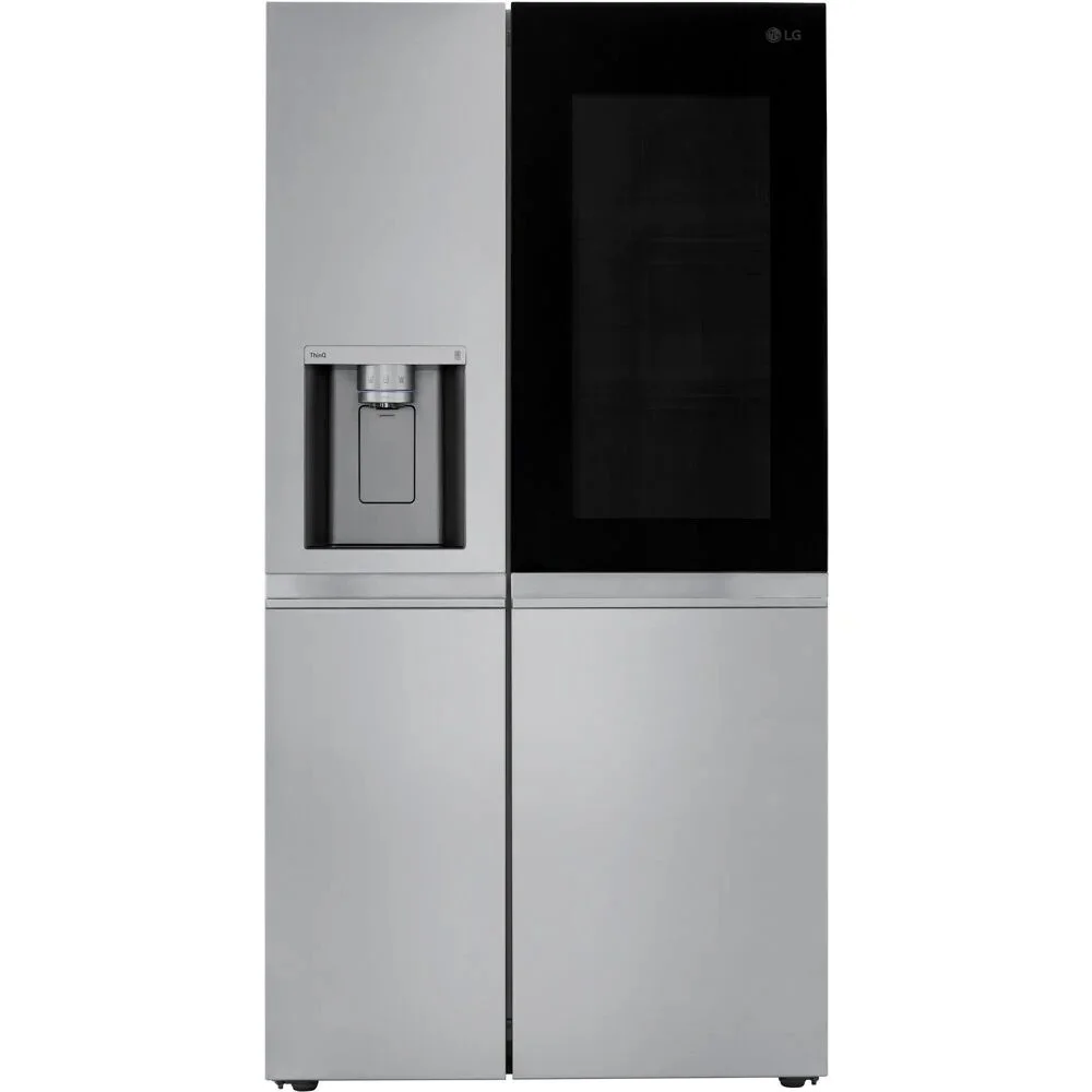 LG 27 Cu. ft. Side by Side Refrigerator w/ InstaView, Stainless Steel (LRSOS2706S)